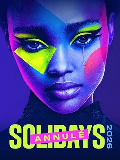 Visuel de l’annulation de Solidays - © D.R.