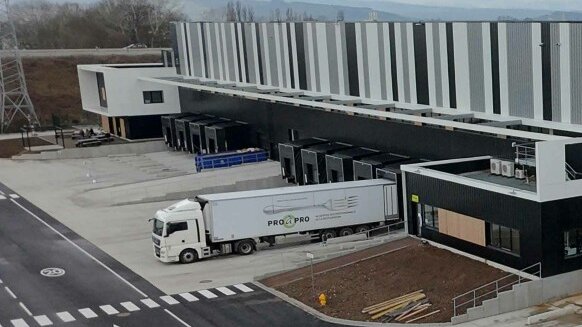 Le nouveau site tri-température de Pro à Pro à Duppigheim. - ©&nbsp;D.R.