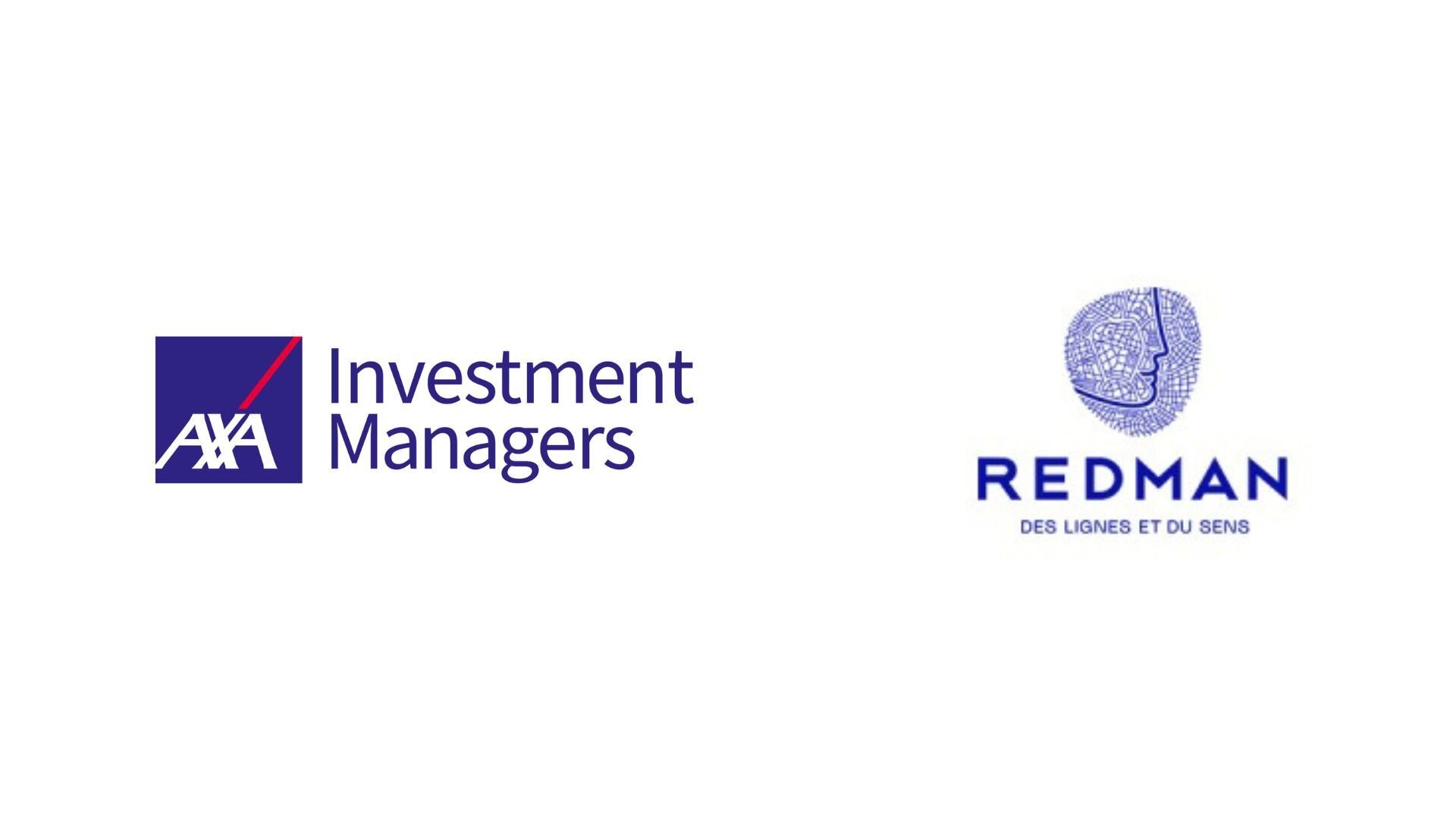 Logos d’AXA IM x Redman - © D.R.