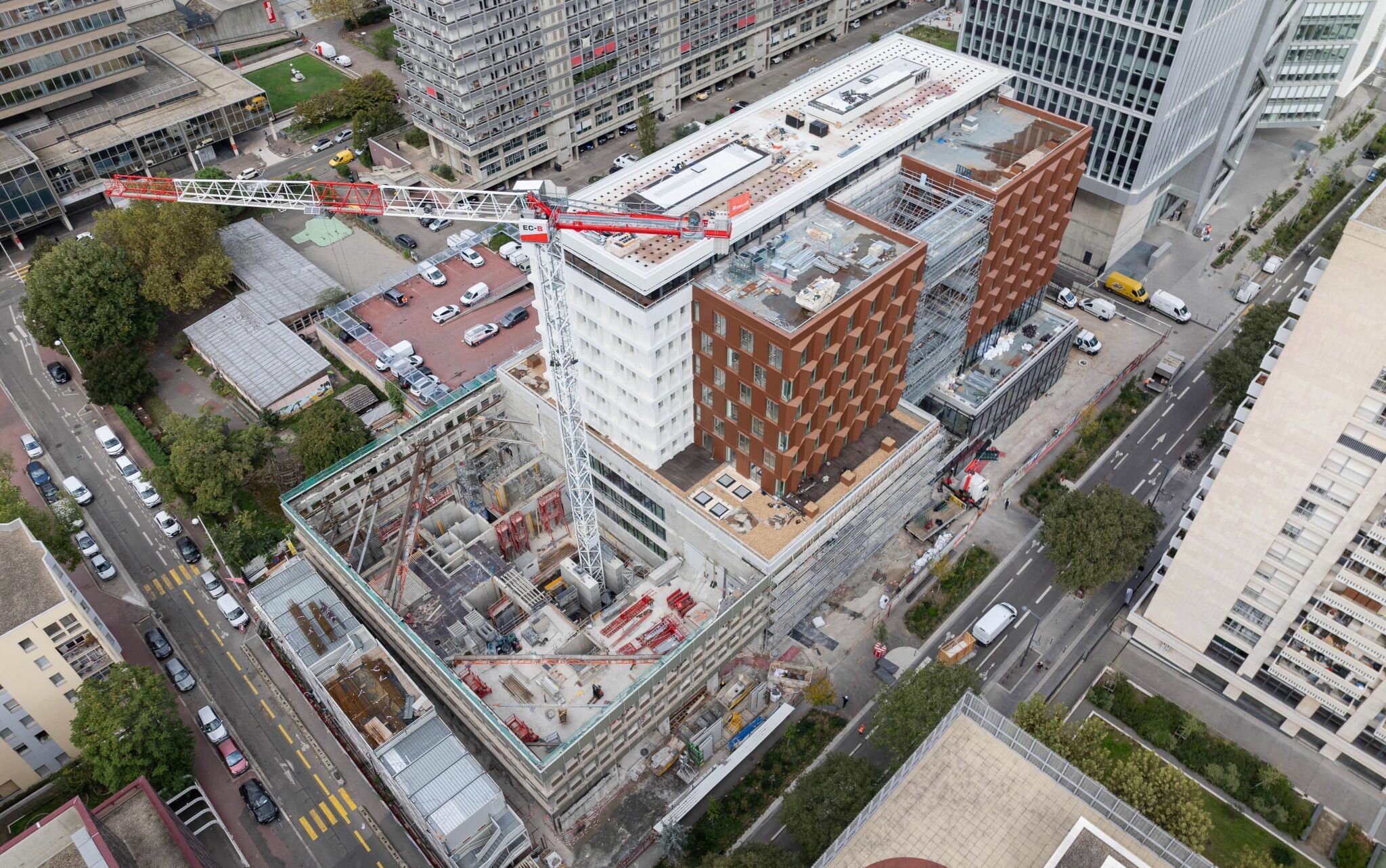L’opération mixte Audessa/Vertuo consiste en la réhabilitation/extension des anciens bureaux du groupe RTE. - © Sogeprom