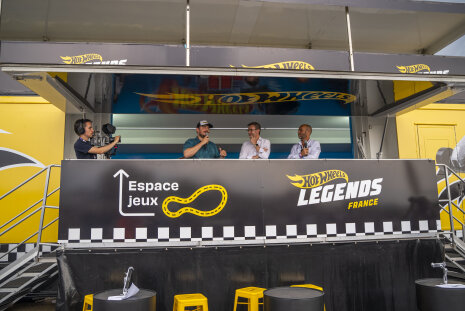 L&amp;#039;activation Hot Wheels aux 24H du Mans en 2023 - ©&amp;#160;Mattel