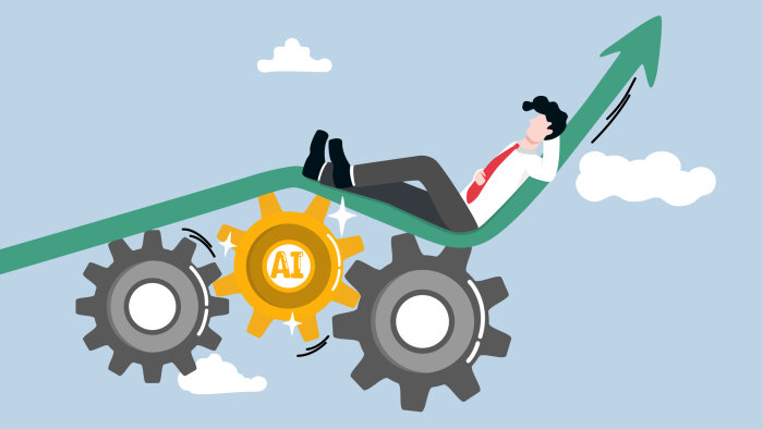 Pour les salariés de bureau français, l’IA générative pourrait mener à la semaine de 4 jours. - © Getty Images/iStockphoto