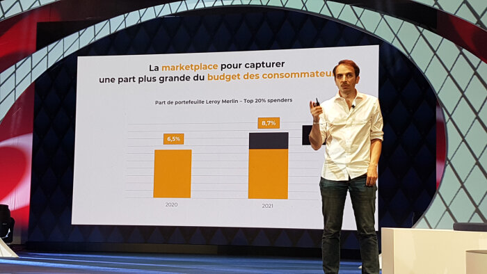 Edouard Nattée, fondateur de Foxintelligence, lors du salon One-to-One Monaco. - © Républik Retail / CC