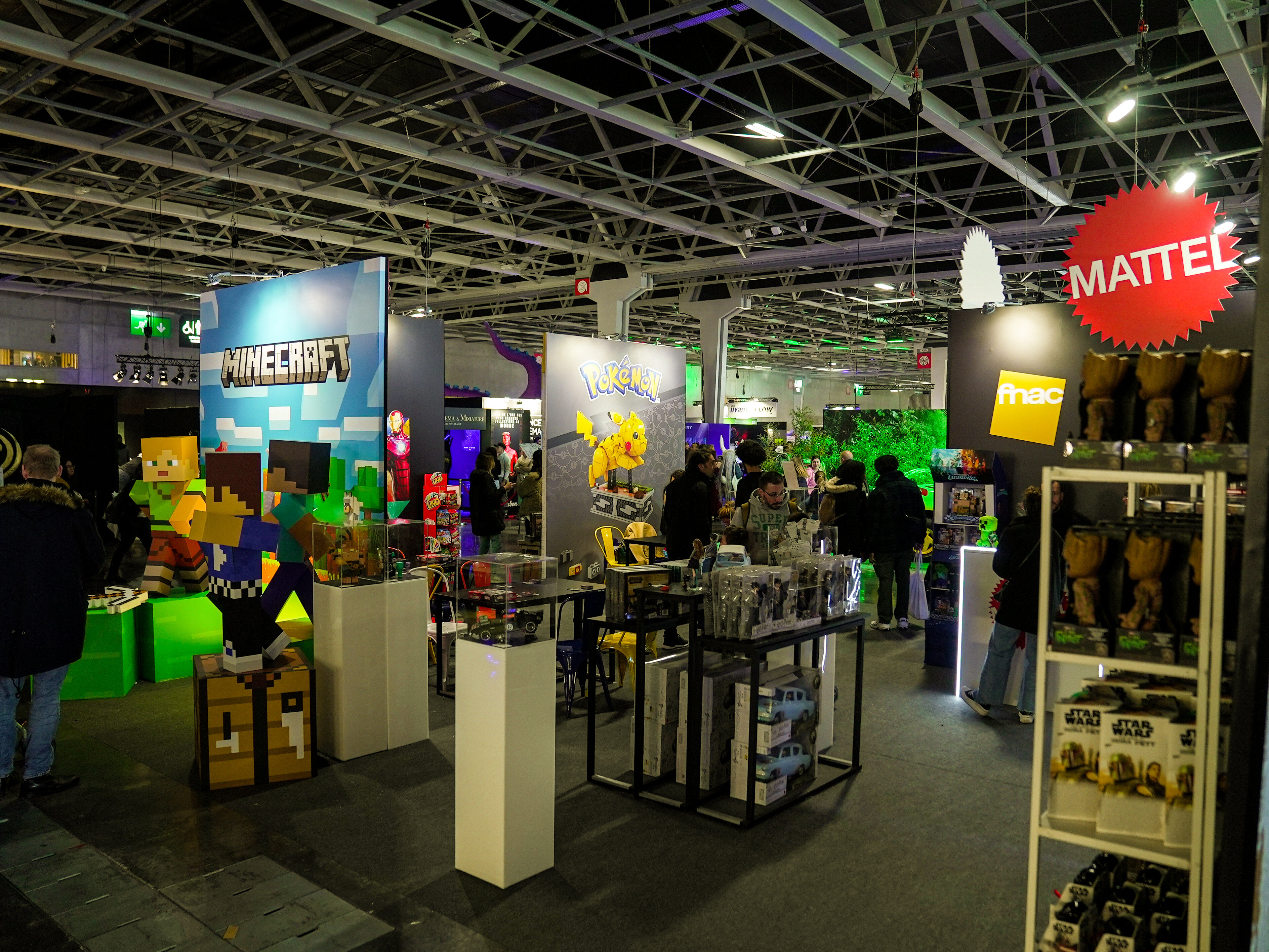 Un stand Mattel à Nuremberg - © Mattel