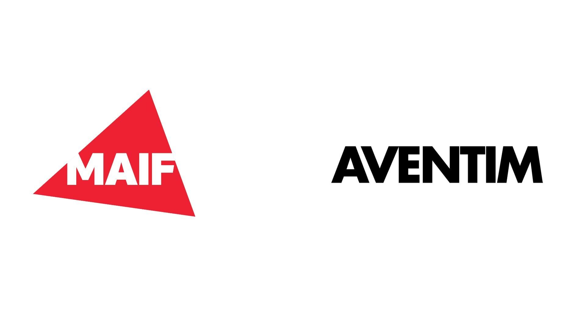 Logos de Maif x Aventim - © D.R.
