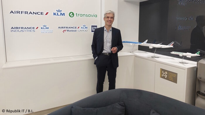 Pierre-Olivier Bandet est Executive Vice-Président Information Systems d’Air France-KLM. - © Républik IT / B.L.