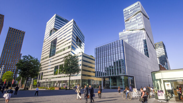 Le quartier Zuidas a été conçu à l’initiative conjointe de la ville d’Amsterdam et du gouvernement. - © Getty Images