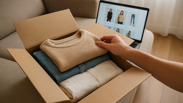 8 % des Français achètent exclusivement de la mode sur Internet. - © D.R.