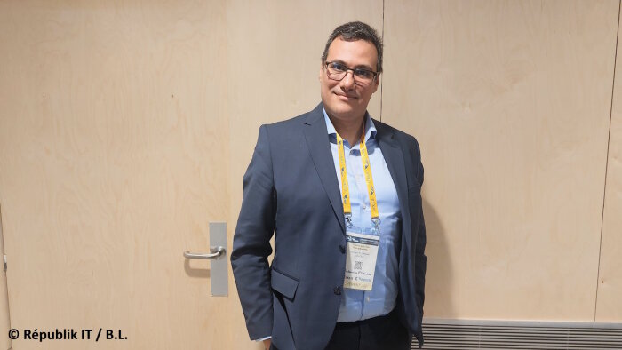 Hicham El Maniai, responsable SIRH global d’Arkema, a témoigné sur la Convention USF de Lille. - © Républik IT / B.L.