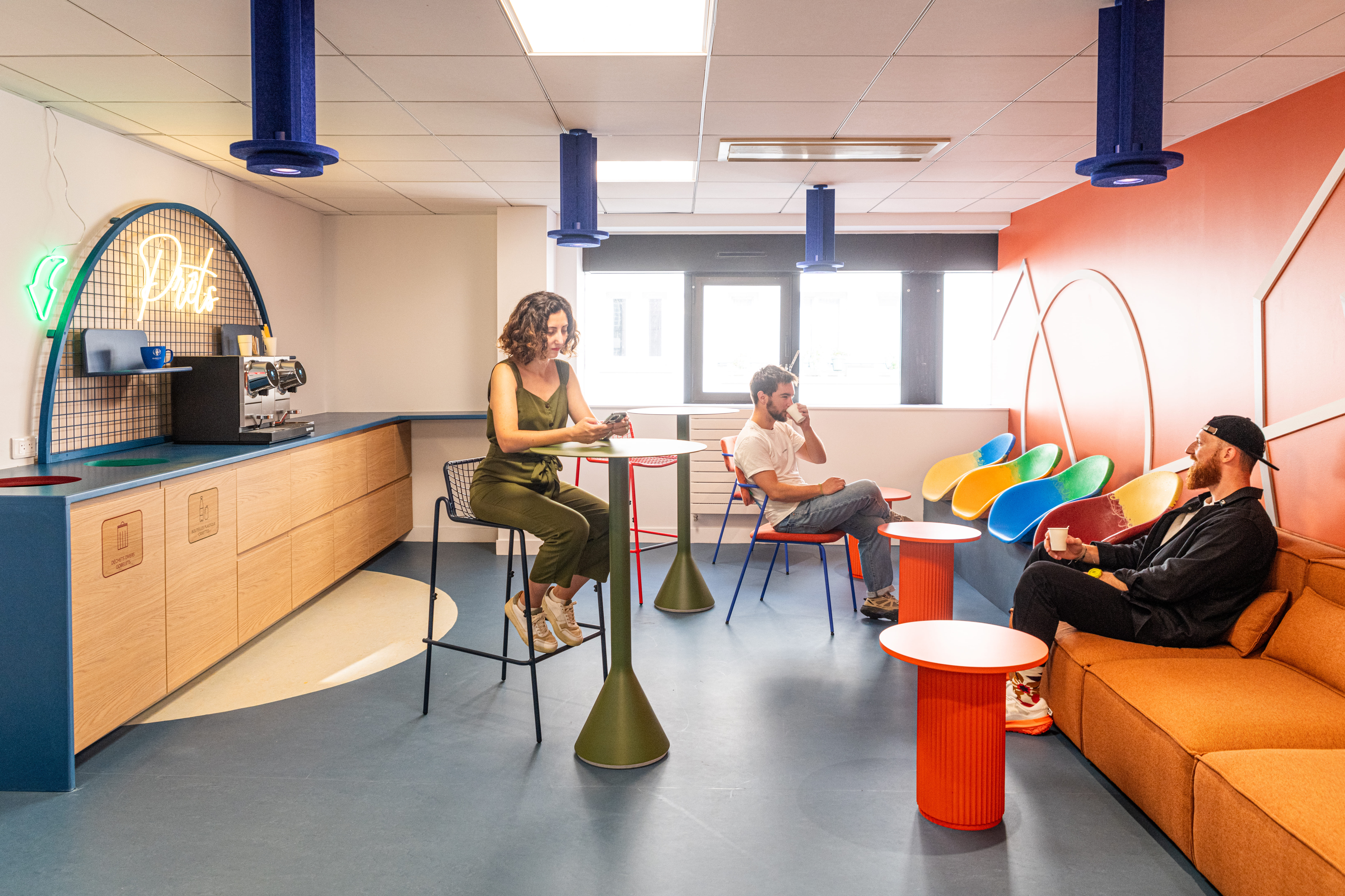 Les bureaux de la Fédération Française de Football par Yemanja.  - © Jonathan Moyal