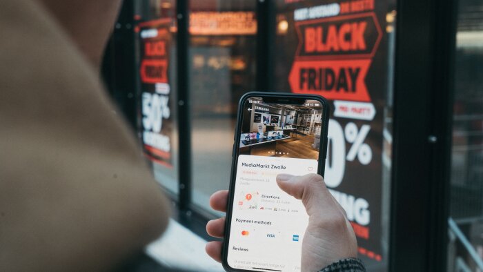 Les marques ont commencé à évoquer le Black Friday 2023 dès le lundi 30 octobre. - © D.R.