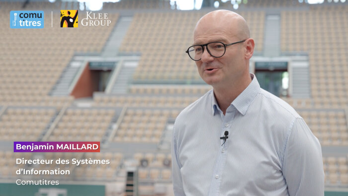 Benjamin Maillard est le Directeur des Systèmes d’Information de Comutitres. - © Klee Group