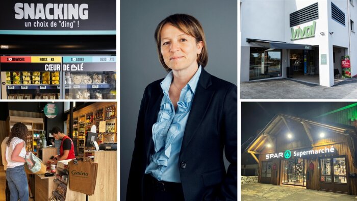 Magali Daubinet-Salen, directrice générale des marques Casino, Spar et Vival. - © D.R.