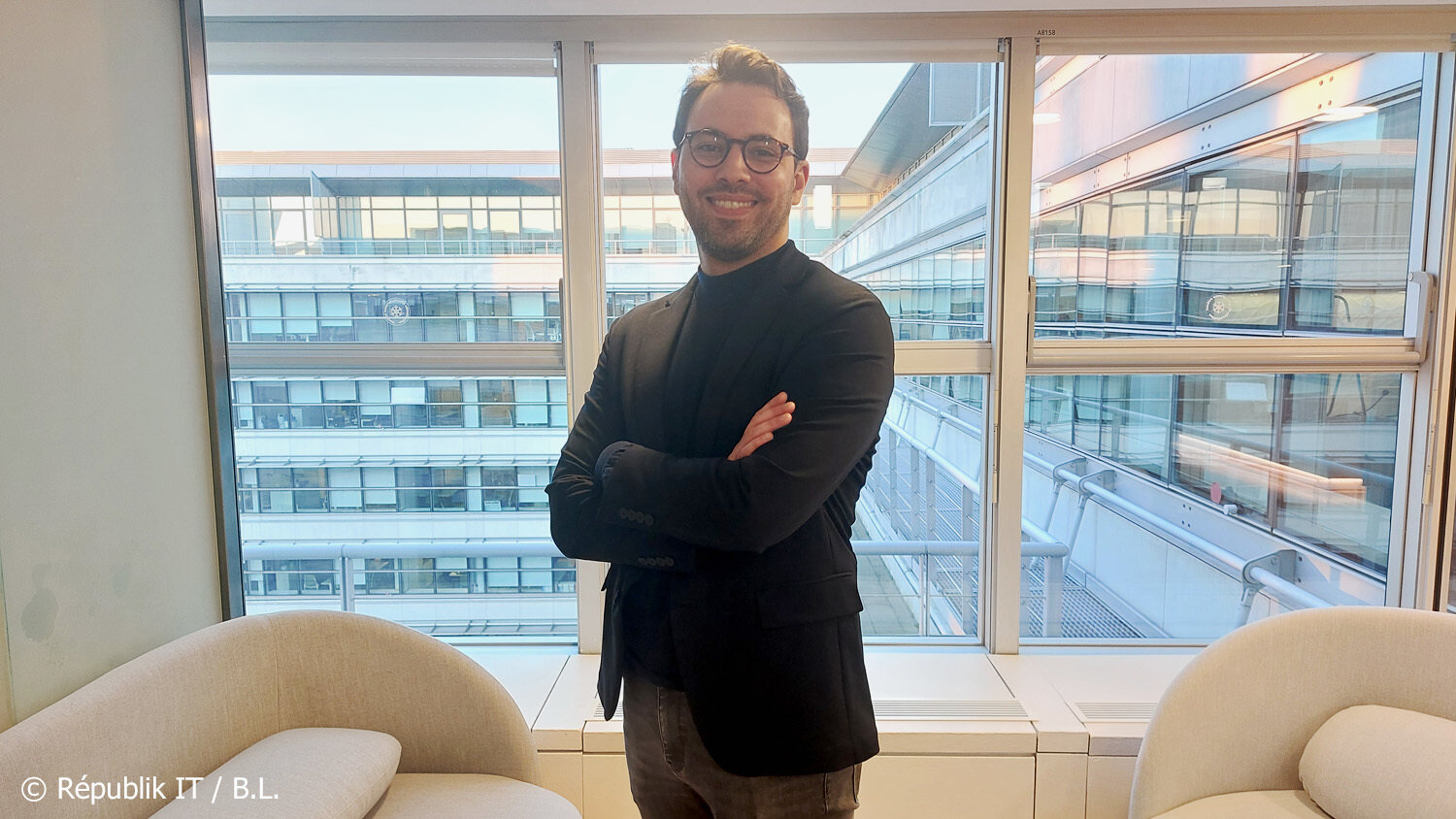 Slim Tlili est Responsable Digital Workplace &amp; Change de RATP Dev. - © Républik IT / B.L.