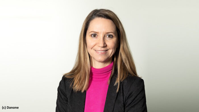 Camille Lavenant est aujourd’hui global sales &amp; category director « bébé/médical » chez Danone. - © Danone