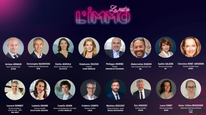 Découvrez le casting complet du jury de la Nuit de l’Immo 2024 - © Républik