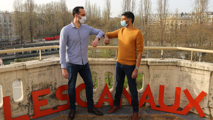 Nicolas Bridey, cofondateur de Silex et Christophe Divi, DG Agence des Economies Solidaires. - © D.R.