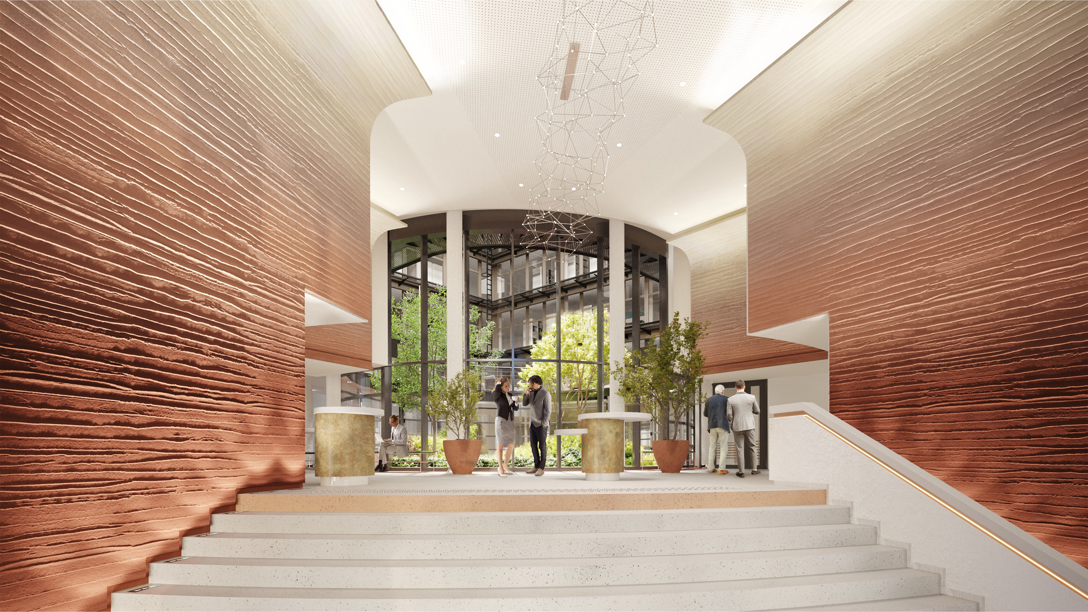 Hall d’accueil Equilis - © Bechu &amp; Associés + Volume ABC