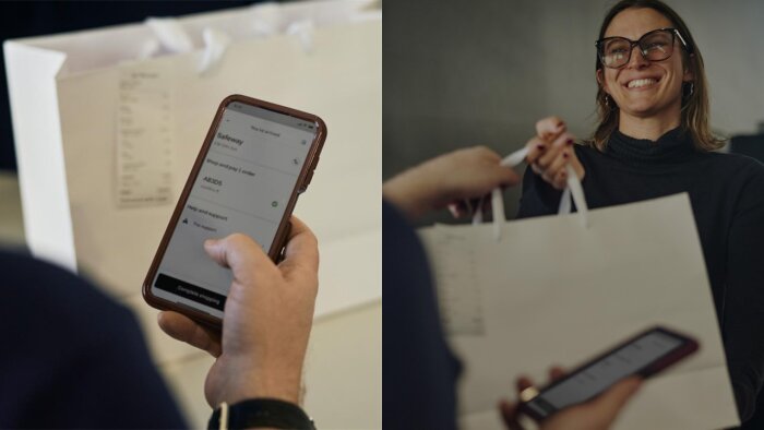 Uber Direct est la solution de livraison à la demande et en marque blanche d’Uber. - © Uber Direct