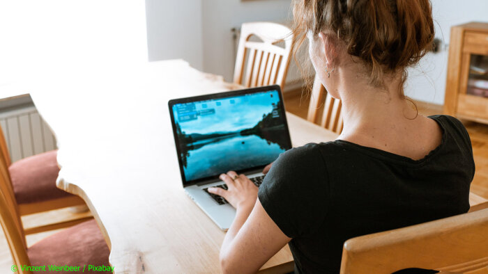 Le travail hybride domicile/bureau est le plus pertinent pour l’engagement des salariés. - © Vinzent Weinbeer / Pixabay