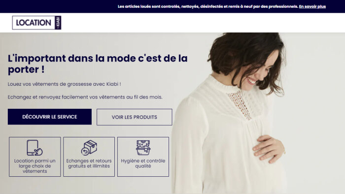 À tout moment, les clientes peuvent échanger leurs vêtements. - © D.R.