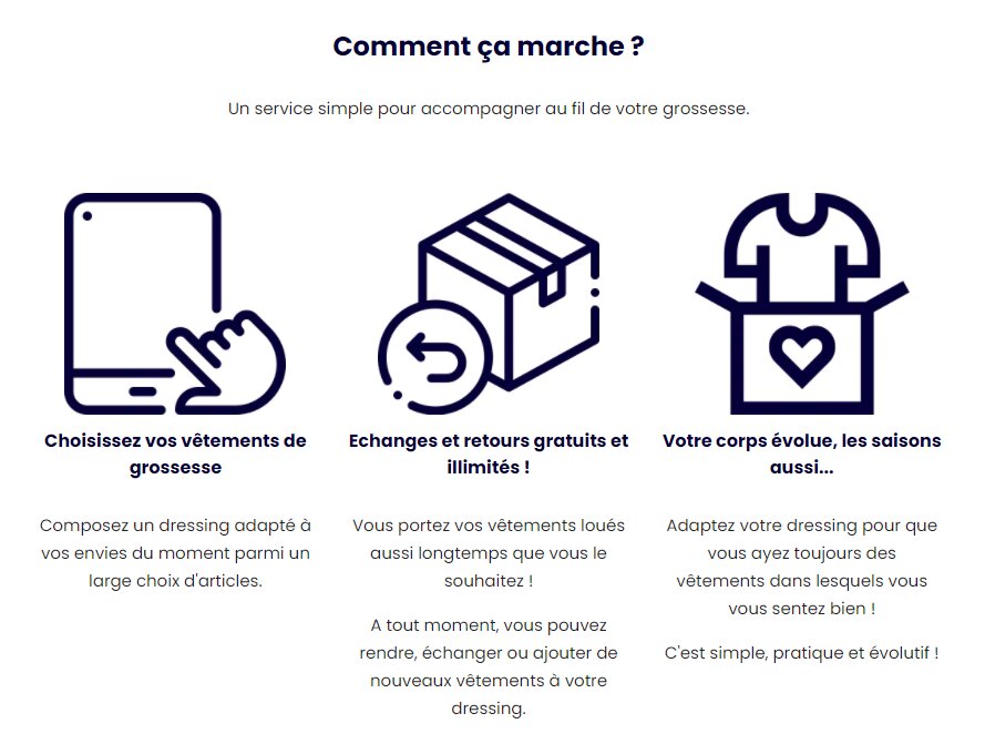 Mode d’emploi du service de location by Kiabi. - © D.R.