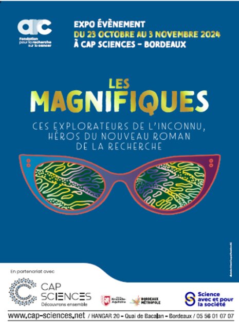 L&amp;#039;affiche de l&amp;#039;exposition événement Les Magnifiques - ©&amp;#160;Fondation ARC