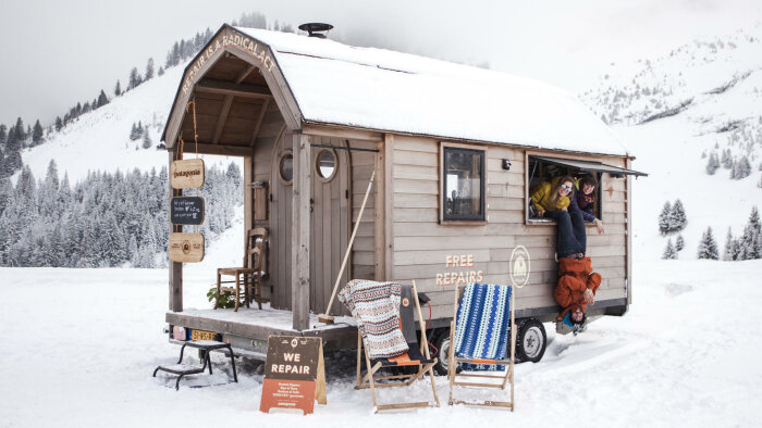 La « tiny house » du Worn Wear Tour - © Patagonia