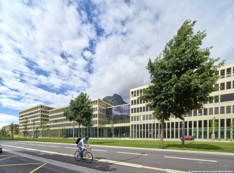 Espaces extérieurs campus IntenCity - ©&amp;#160;Groupe-6 Architectes