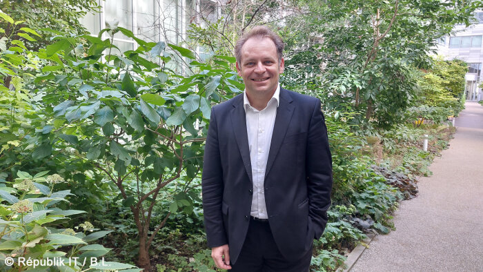 Bernard Giry est directeur général adjoint à la transformation numérique de la région Ile-de-France. - © Républik IT / B.L.