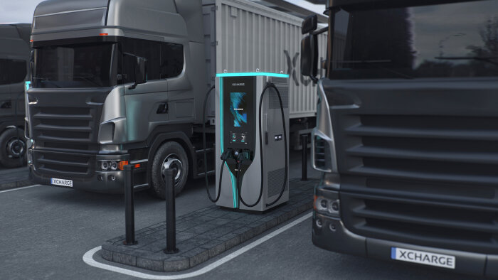 Bornes de recharge électrique Altens. - © D.R.