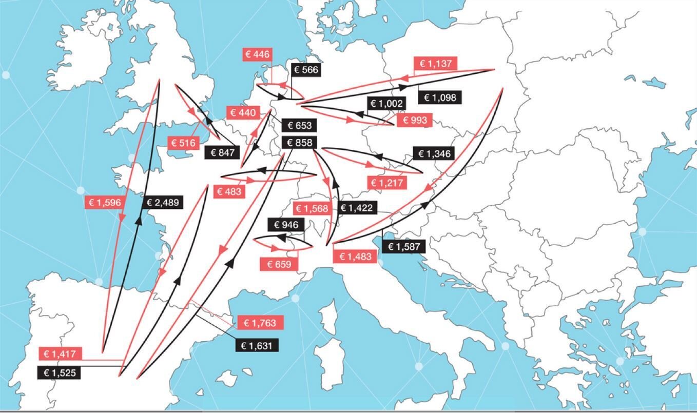 Les prix du transport de fret augmentent sur toutes les routes. - © D.R.