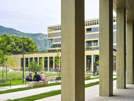 Espaces extérieurs campus IntenCity - ©&amp;#160;Groupe-6 Architectes