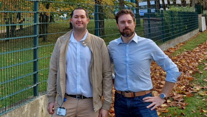 Pierre-François Liozon (à droite) et Florian Castagnet, CA-GIP - © CA-GIP