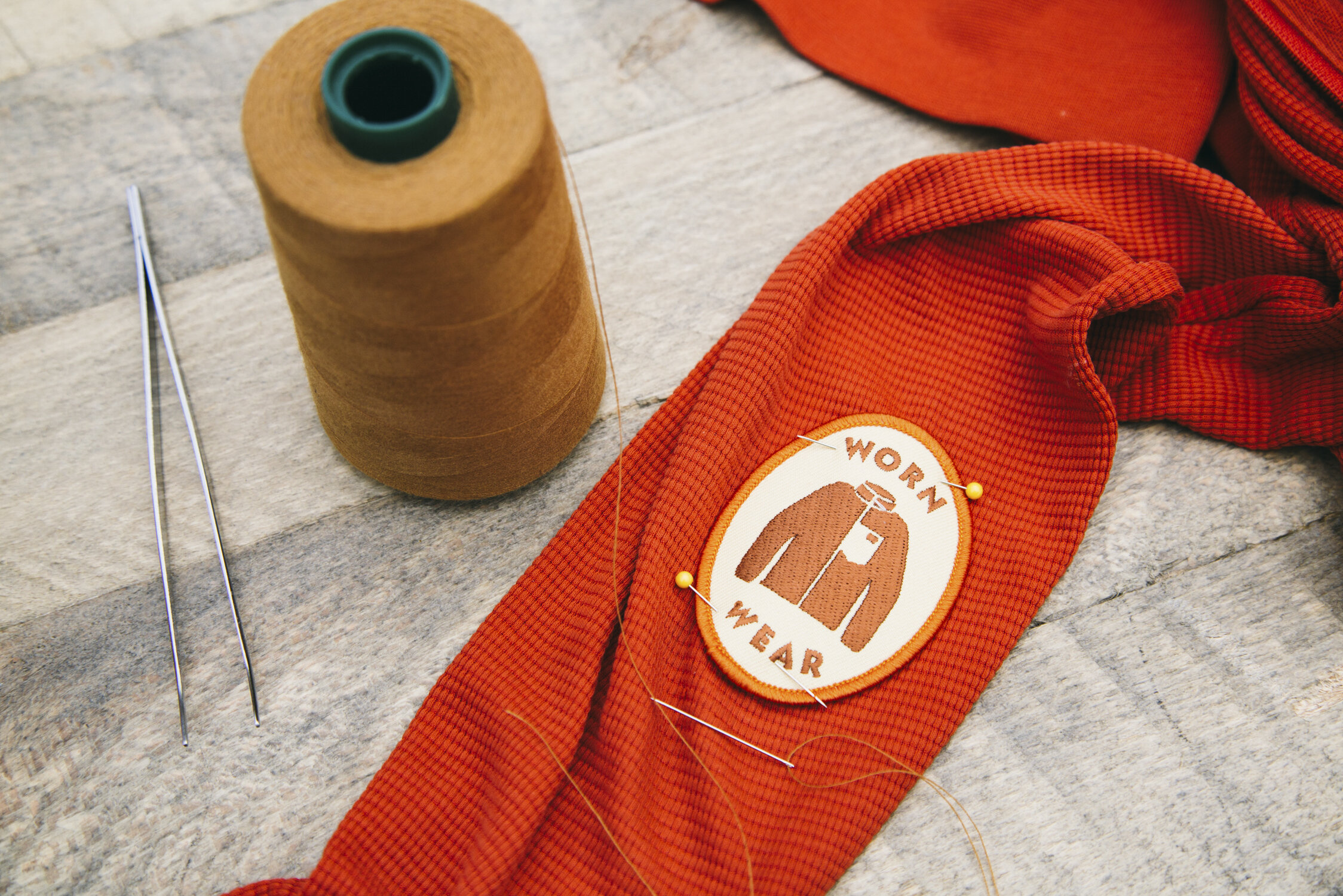 Ecusson Worn Wear Tour Patagonia - © D.Hedden 2015