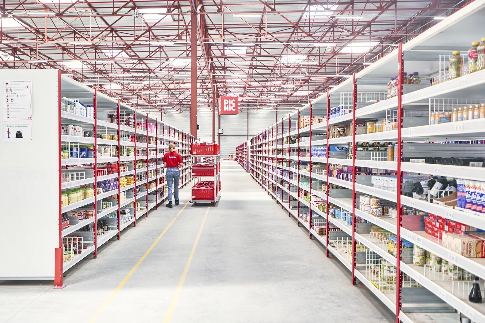 Cette année, Picnic a déjà sept ouvert sept nouveaux hubs de livraison et cherche à en ouvrir d’autres en petite couronne. - © Leonie van Someren