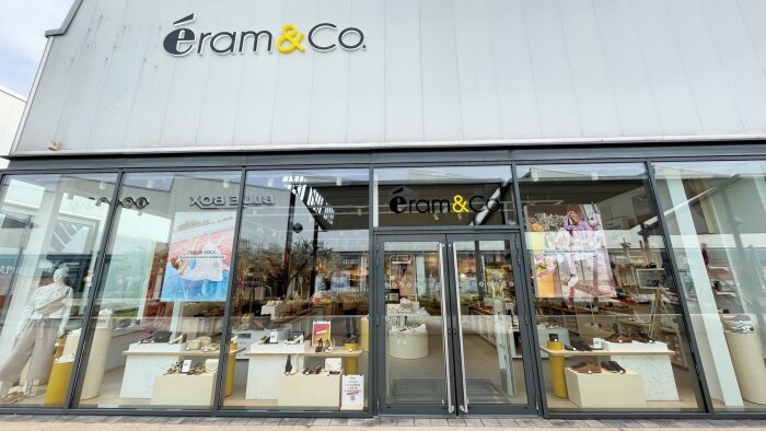Eram &amp; Co, le nouveau concept du groupe Eram taillé pour les retails park [En images]