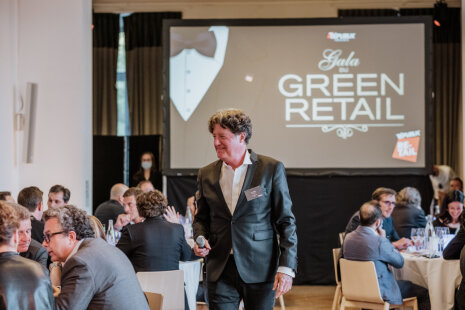 Marc Dumas anime le Gala Green Retail  - ©&amp;#160;Républik Retail / Manuel Abella