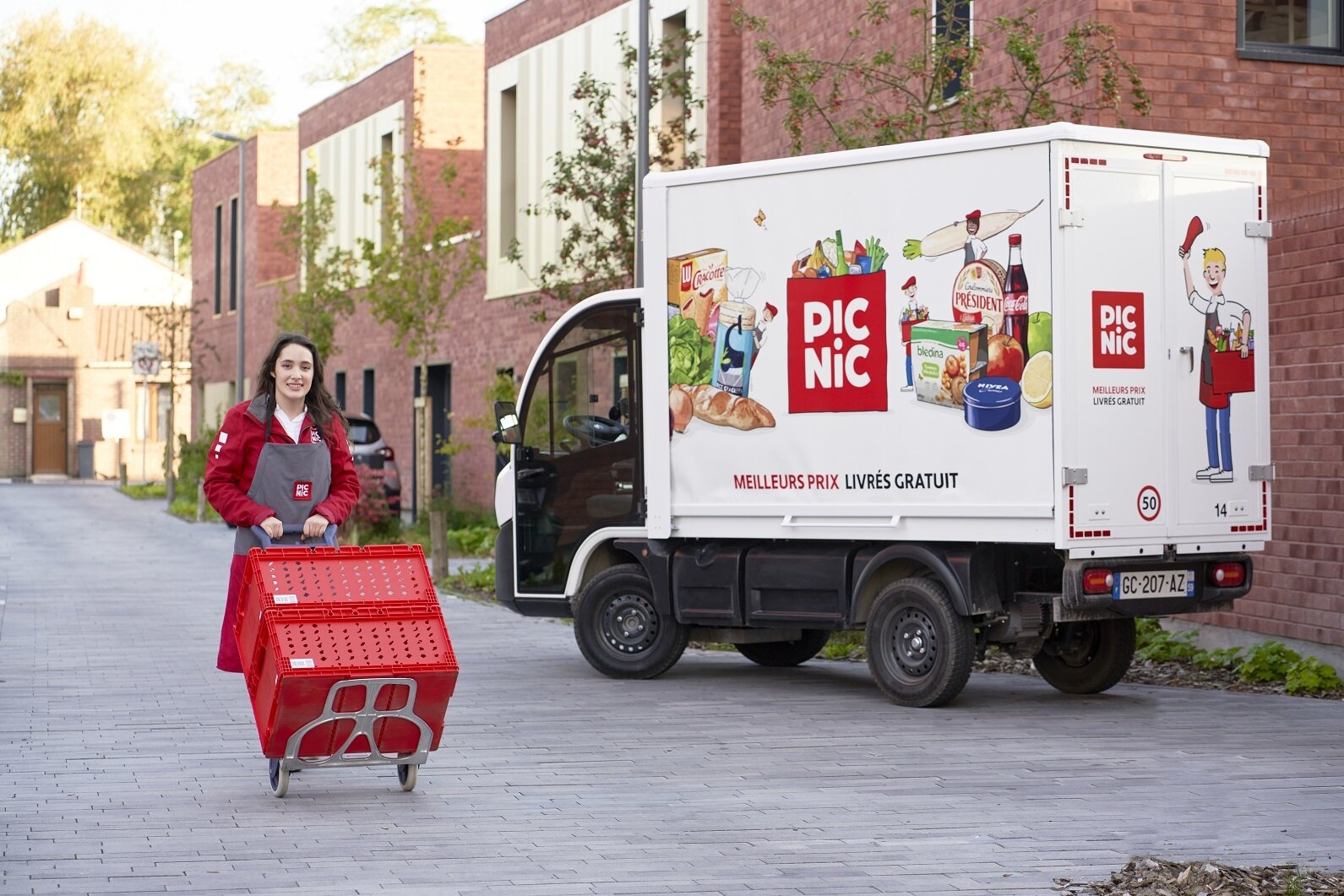 Picnic à étoffer sa flotte de véhicules Goupil de 200 nouvelles camionnettes cette année. - © Leonie van Someren