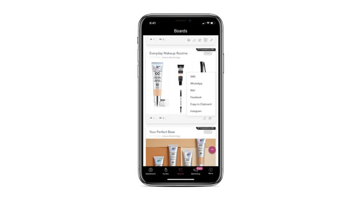 L’Oréal a pris une part minoritaire de la plateforme de social selling américaine Replika Software. - © D.R.