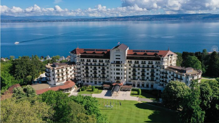 L’Hôtel Royal, à Evian, désigné site officiel du sommet du  G7 en juin 2026