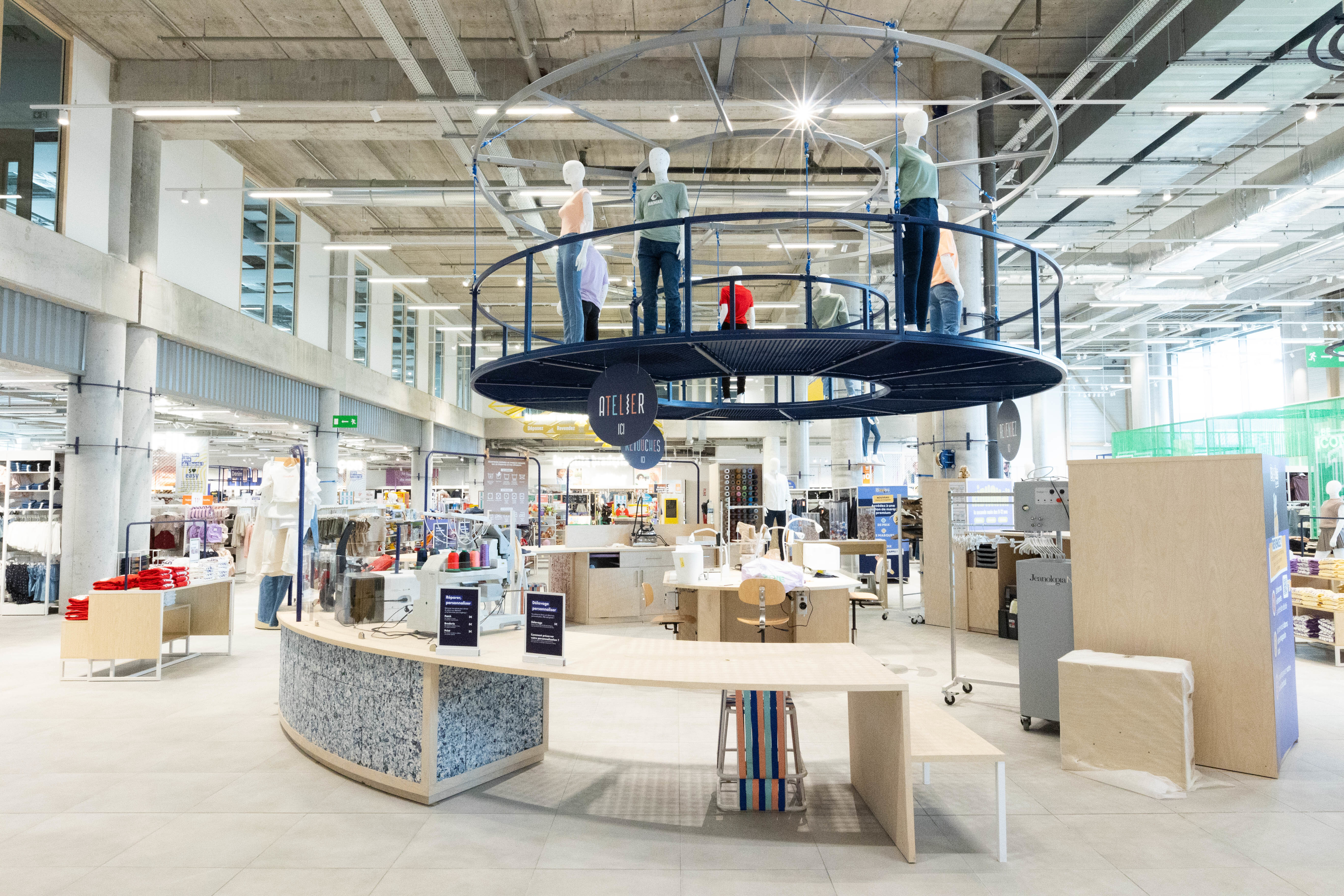 Le « cœur serviciel » est conçu comme le lieu central des services clients. - © D.R.