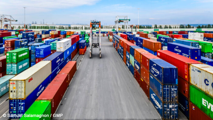 Le Havre est le principal port à conteneurs en France. - © Samuel Salamagnon / GMP
