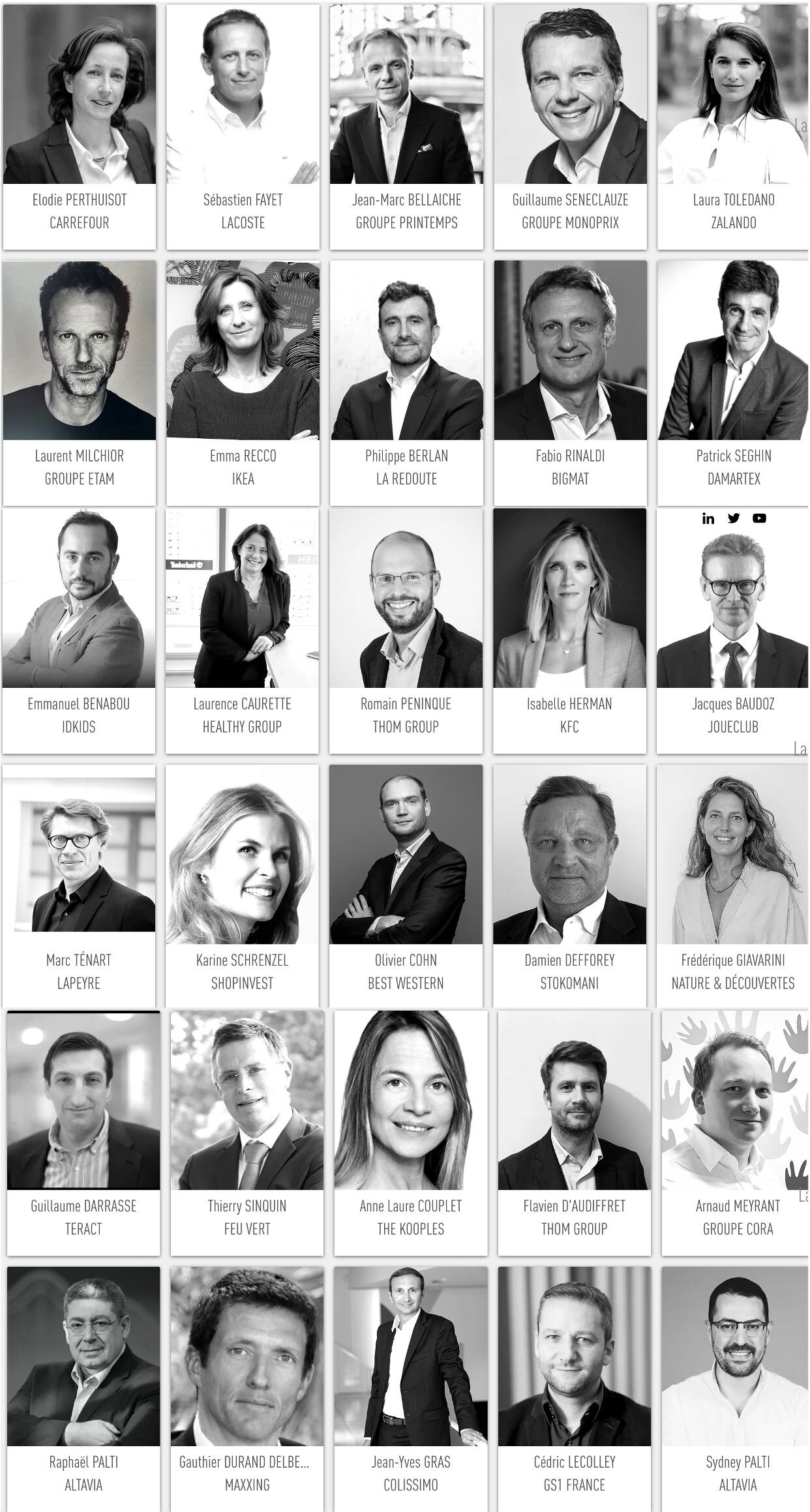 Les jurés de la 10e édition de la Nuit du Commerce Connecté - © D.R.