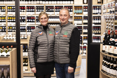 Christophe et Vanessa Coste, franchisés Spar  - ©&amp;#160;Groupe Casino