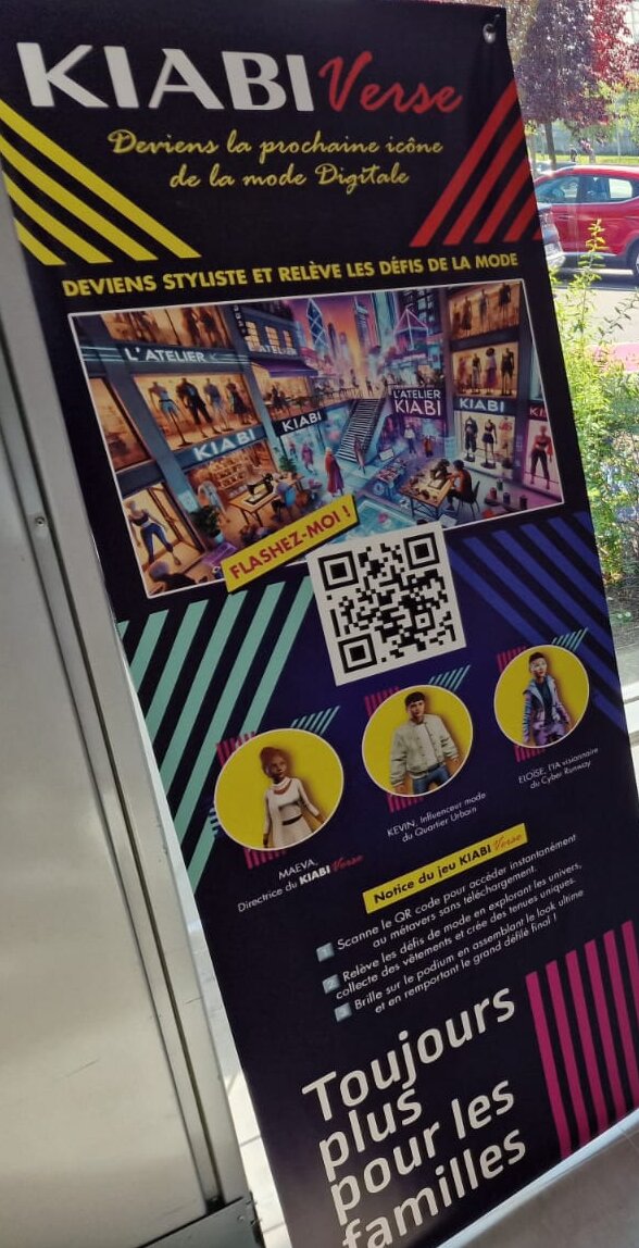Kiabiverse, un jeu autour des collections de Kiabi. - © Républik Retail / CC