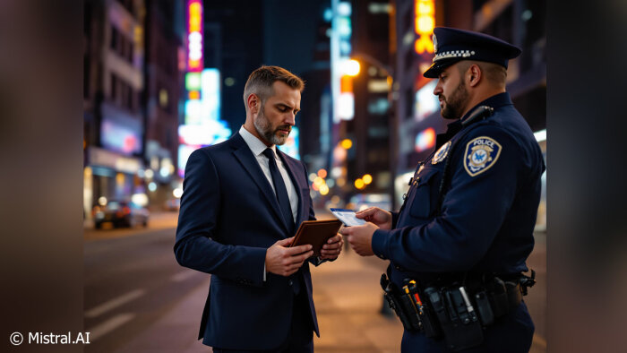 Contrôler les identités demeure un sujet de préoccupation. - © Mistral.AI