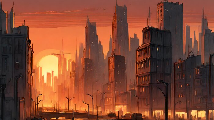 52 % des Français considèrent que la ville n’est pas faite pour eux. - © Générée par IA avec Canva
