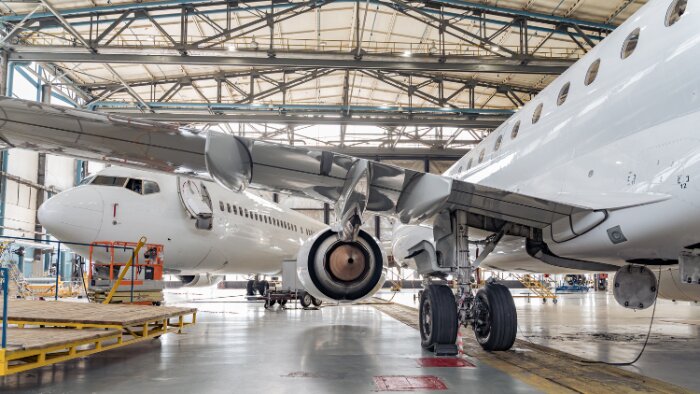 Site de maintenance aéronautique - © DR.