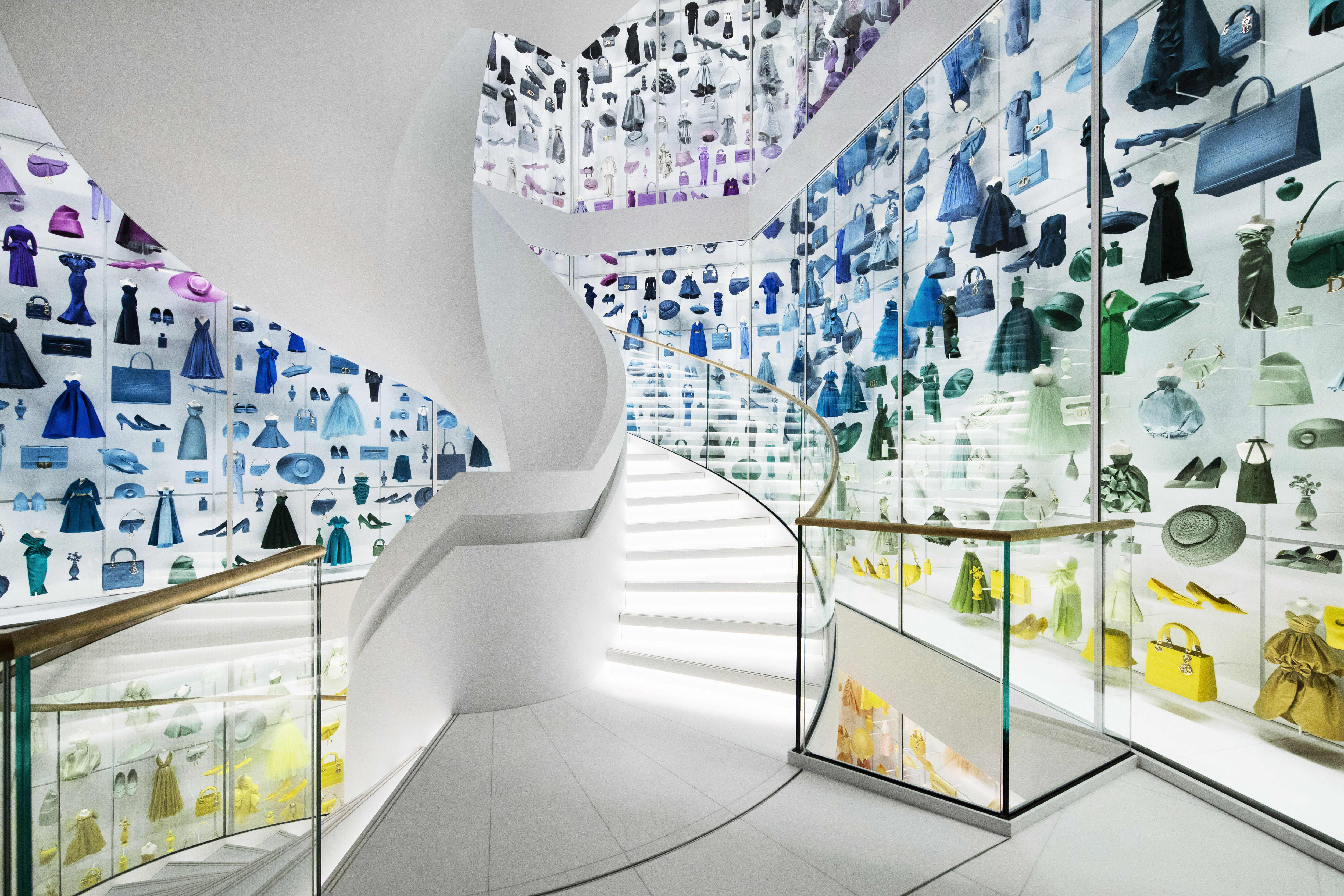 Galerie Dior ouverte pendant les Journées Particulières de LVMH - © Alessandro Garofalo